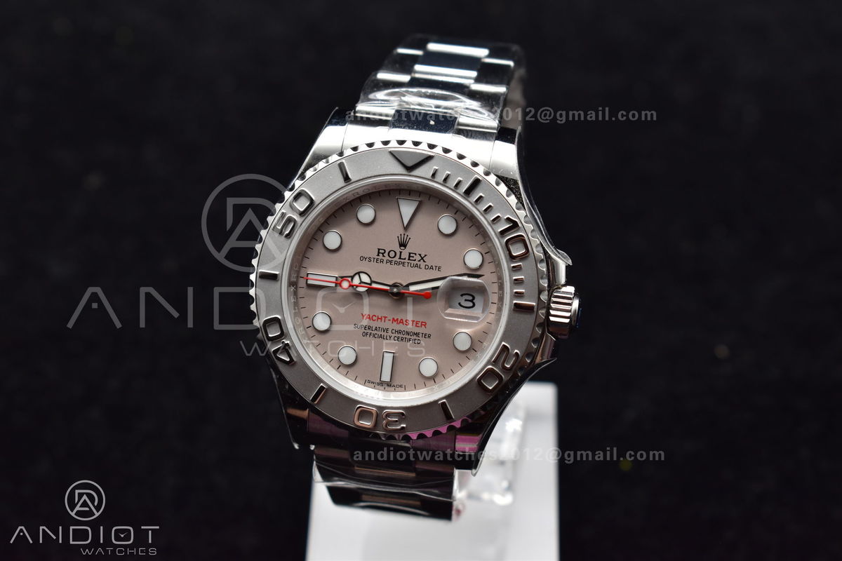 Yacht-Master 116622 GSF 1:1 Best Edition Carnation Dial on SS Bracelet A2836